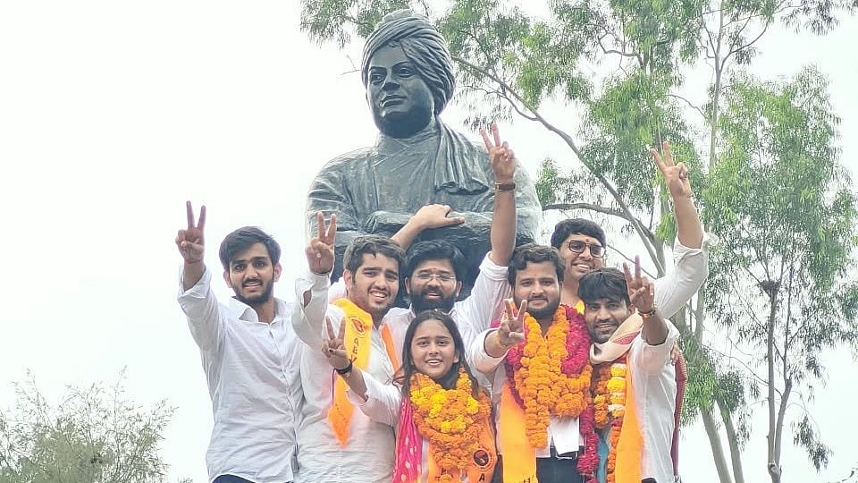 DUSU Election Result 2026: ABVP Wins 3 Of 4 Key Posts; Yash Dabas President, Riya Chhawdi Secretary, Lakshya Raj Singh Joint Secretary