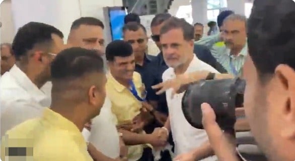 LoP Rahul Gandhi Arrives In Indore For ‘Chhatron Ki Goonj’; To Discuss Education, Jobs, Paper Leaks & More | VIDEO