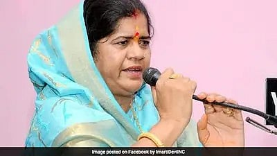 ‘Murderers Are Sitting There’ Imarti Devi Refuses Stage At BJP Event In MP’s Dabra