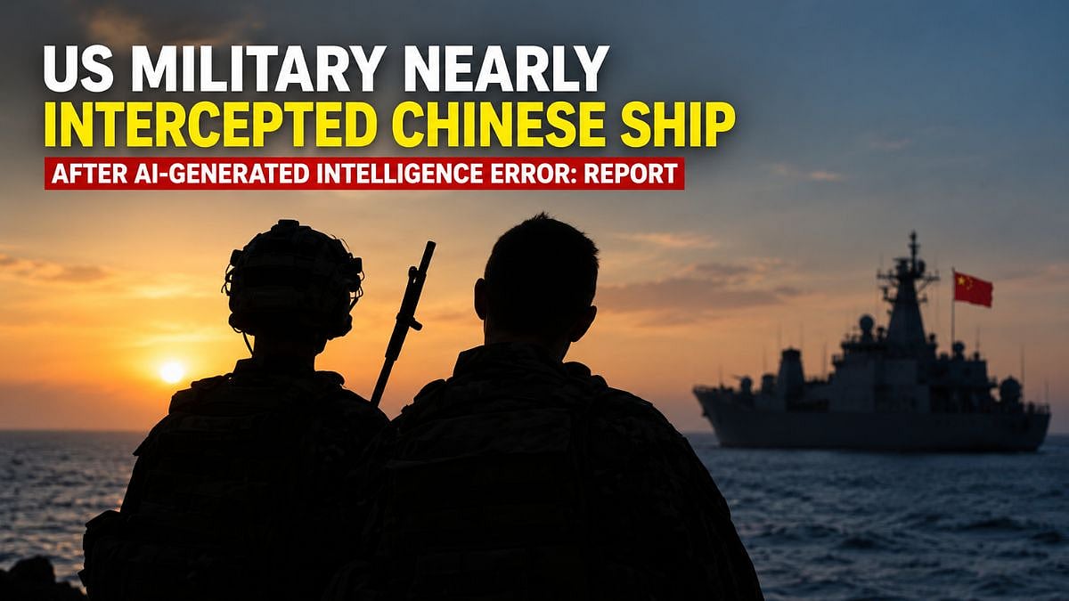 US Military Nearly Intercepted Chinese Ship After AI-Generated Intelligence Error: Report