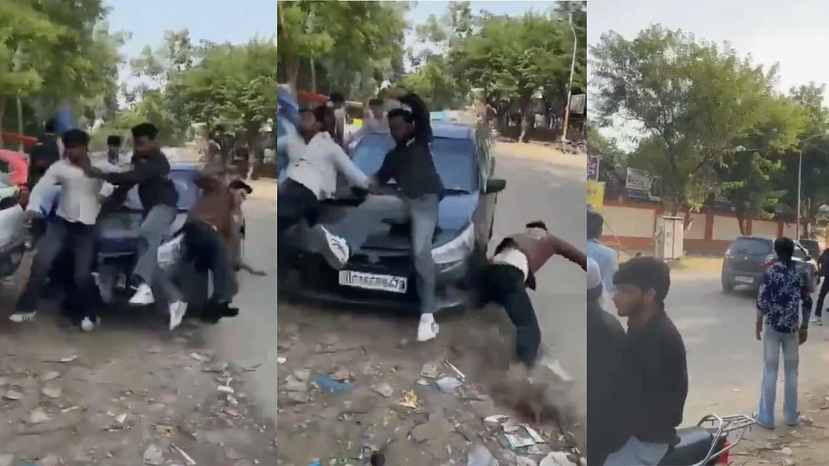 Greater Noida Hit-And-Run: Speeding Car Rams Into Students In Knowledge Park, Driver Flees | VIDEO