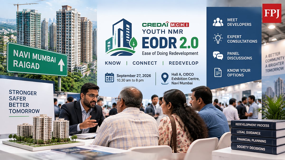 Navi Mumbai Housing Redevelopment: CREDAI MCHI Youth NMR To Host EODR 2.0 With 40+ Developers And 1,500 Societies