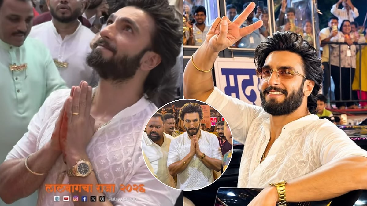 Ranveer Singh’s ₹48 Lakh Rolex Steals Attention At Lalbaugcha Raja; Actor Keeps Festive Look Classic