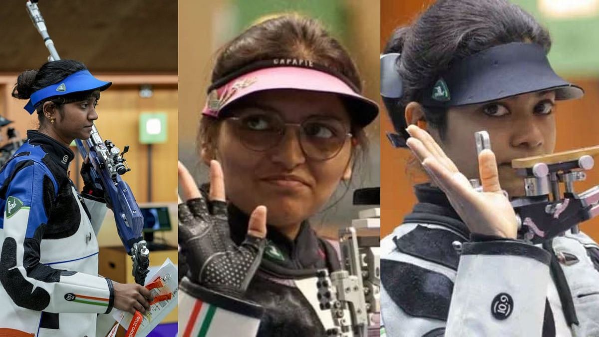 Asian Games 2026: India Win Silver In Women's 10m Air Rifle Team Event, Open Medal Account