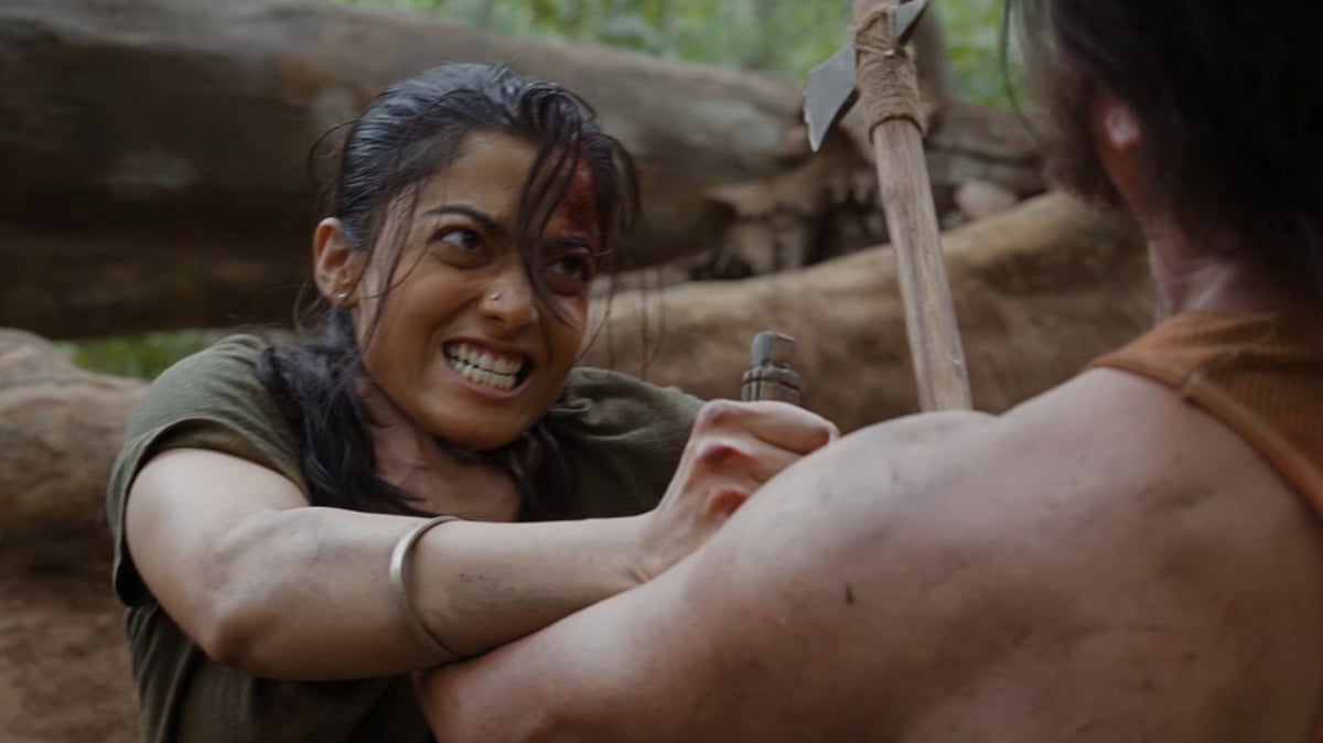 Watch Mysaa Teaser: Rashmika Mandanna Turns Fearless Warrior In Rawindra Pulle Intense Action Drama