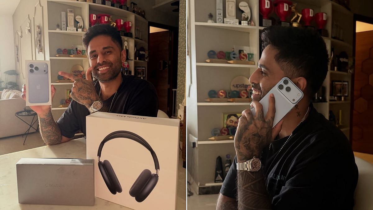 Suryakumar Yadav Flaunts His Apple Collection, Flexes New iPhone Among Products Worth Over ₹3 Lakh
