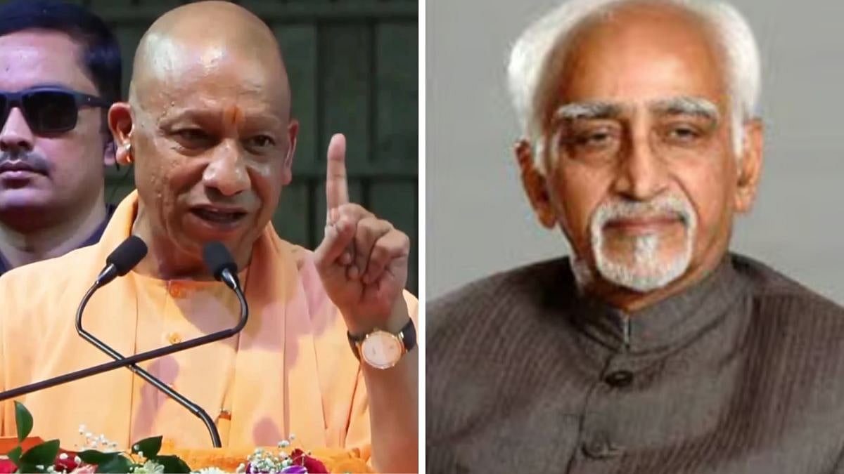 UP CM Yogi Adityanath Hits Back At Ex-VP Hamid Ansari Over Hindu Right-Wing Remarks, Says Comments Tarnish India’s Image