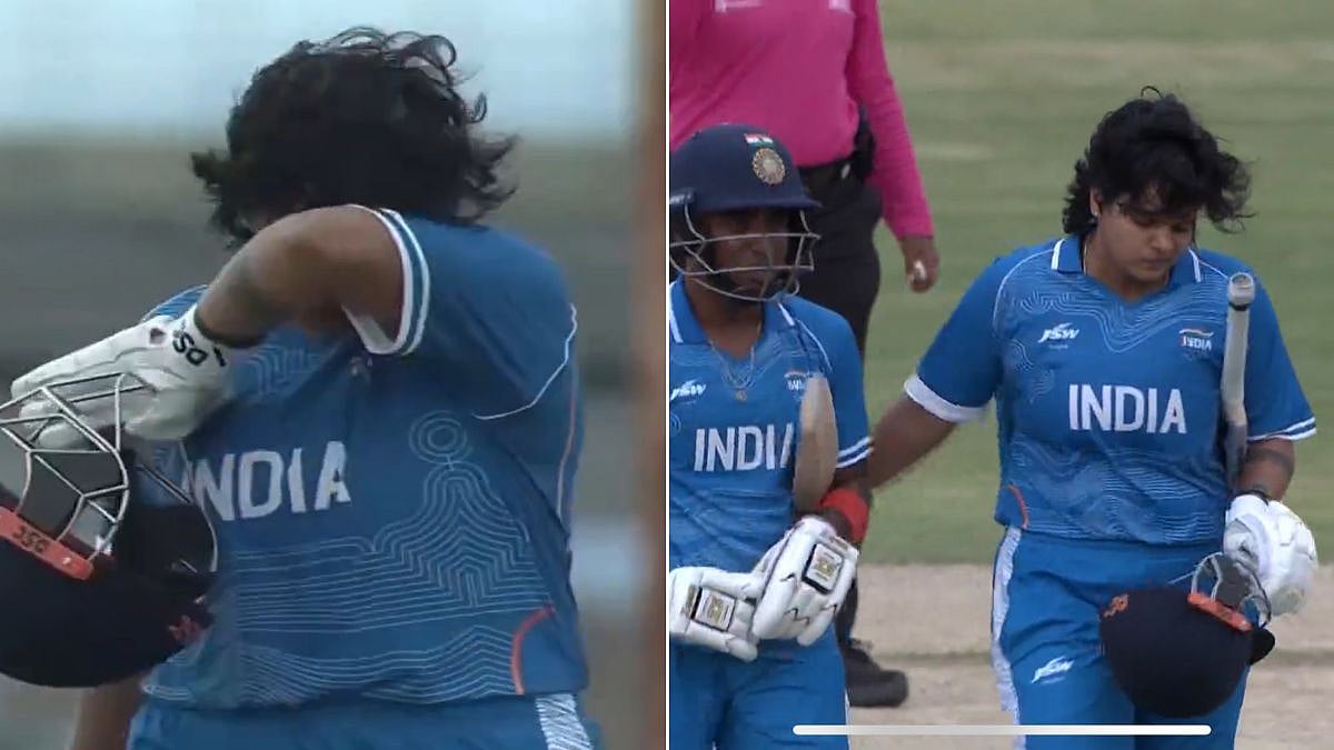 Shafali Verma Gets Emotional After Blistering Century, Heartwarming Celebration Goes Viral | VIDEO