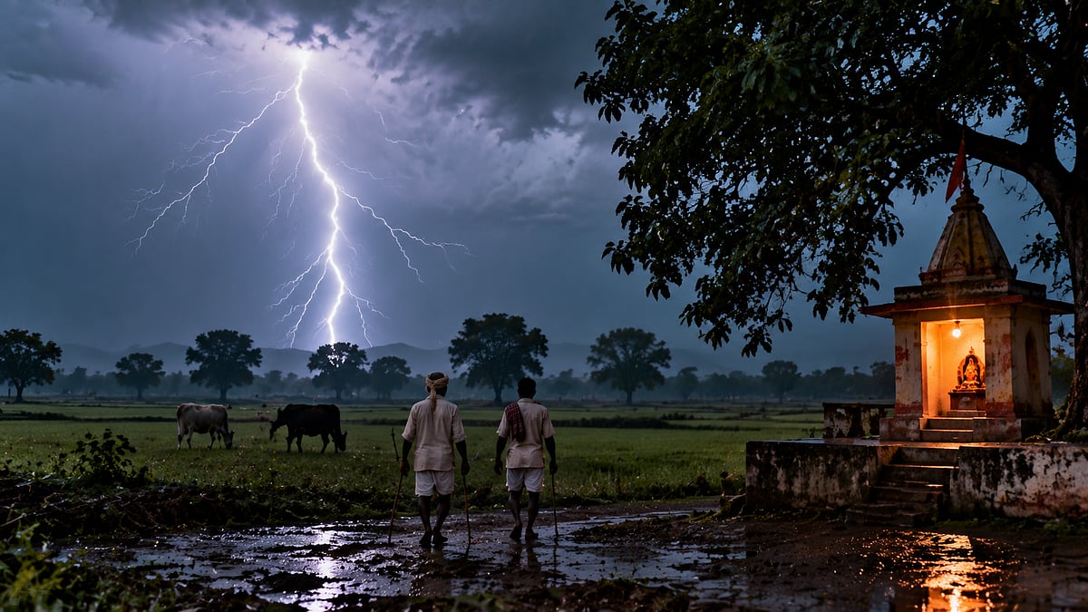 Lightning Strike Kills Two Farmer Cousins In Maharashtra's Nagpur District