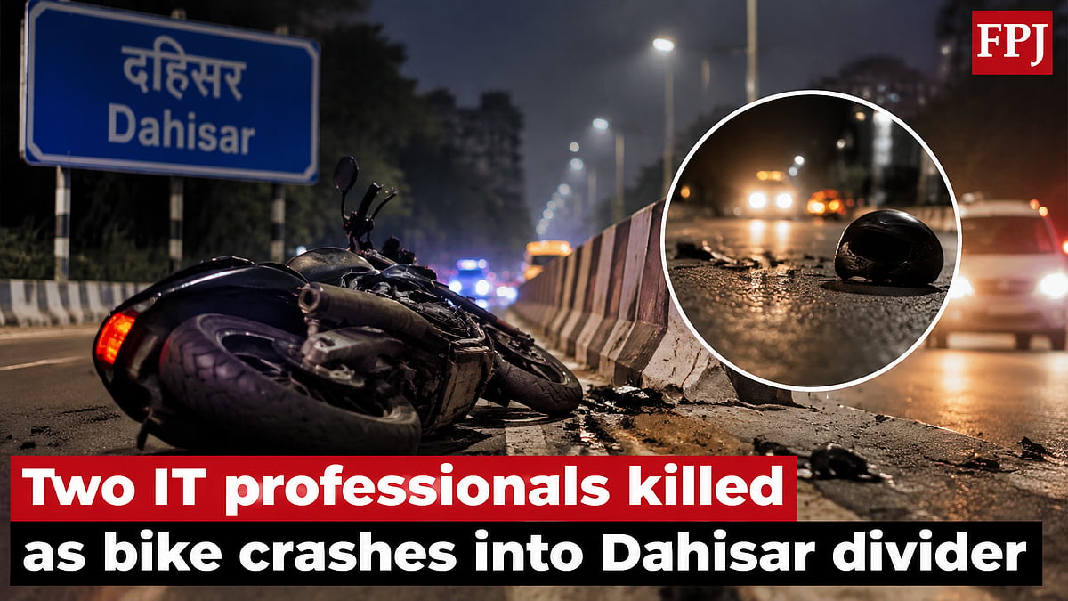2 IT Professionals Killed After Speeding Bike Hits Divider On Western Express Highway In Dahisar