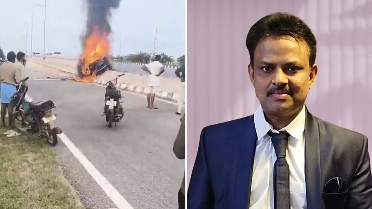 Telangana: Neurosurgeon Charred To Death After Car Crashes Into Divider, Catches Fire