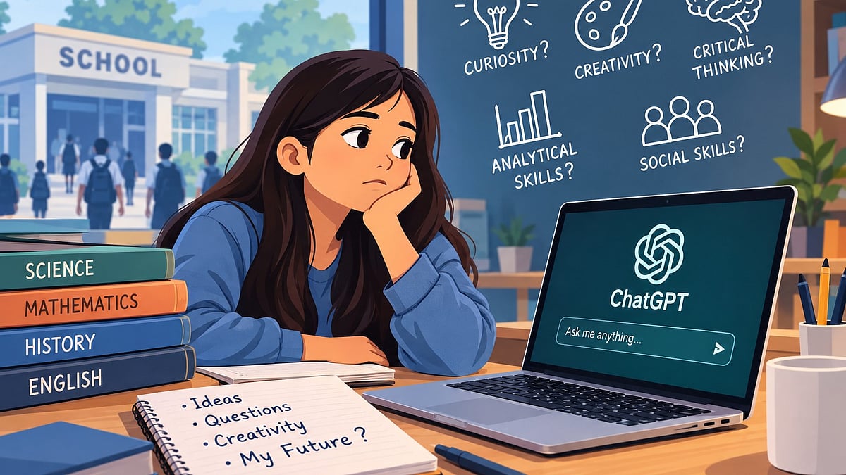 Ready-Made AI Answers Leave Students Asking Fewer Questions In Bhopal
