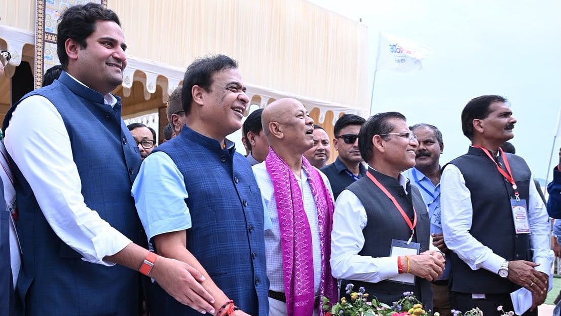 CM Himanta Biswa Sarma Lays Foundation Stone For Adani Power’s 3,200 MW Assam Project