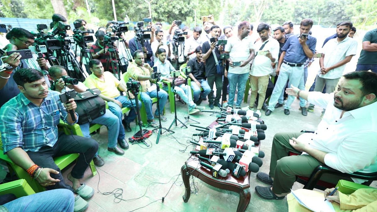 RJD Leader Tejashwi Yadav Slams BJP Over Bihar's Flood-Drought Crisis, Demands ₹15,000 Aid For Victims