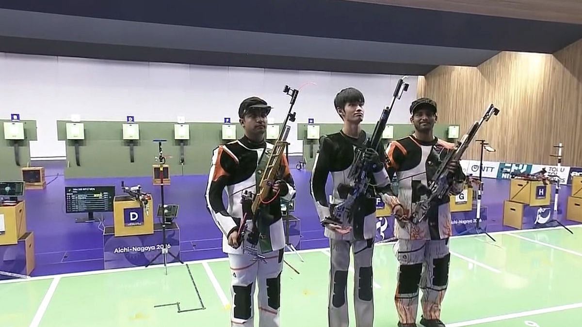 Asian Games 2026: Himanshu Dhillon Clinches Silver, Rudrankksh Patil Takes Bronze As India Secures Double Podium Finish In Men's 10m Air Rifle