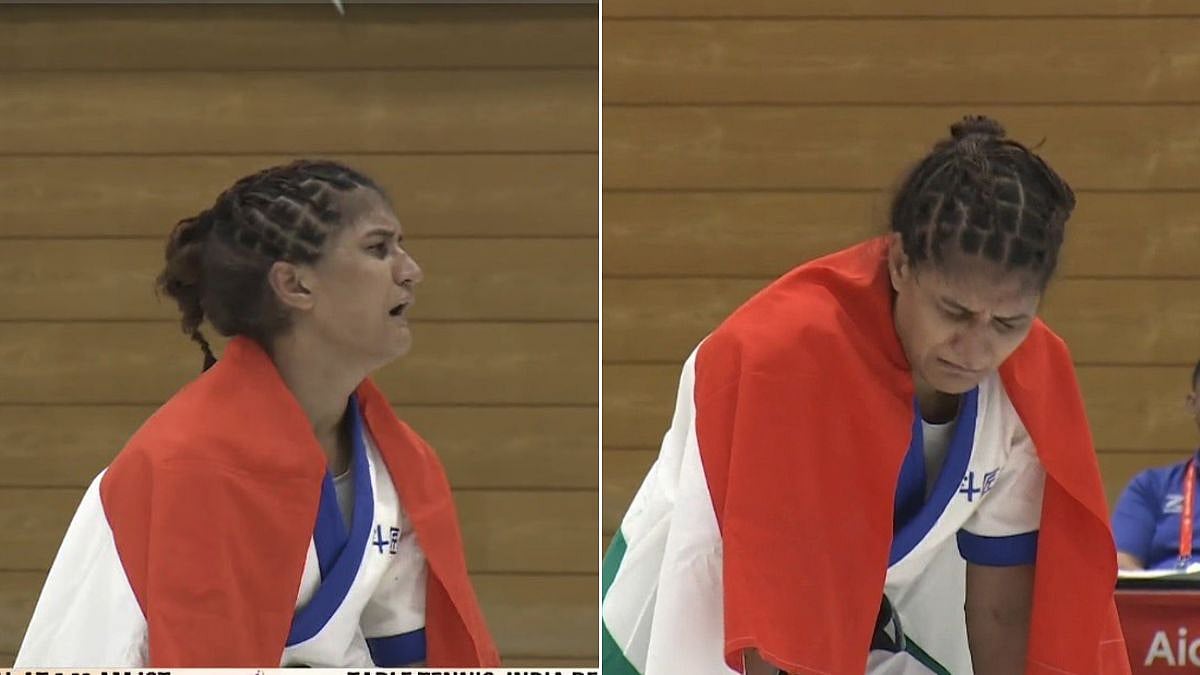 ‘Chin Up, Champ!’: Suchika Tariyal In Tears After Narrow Semifinal Defeat; Indian MMA Star Wins Historic Bronze At Asian Games 2026 | VIDEO