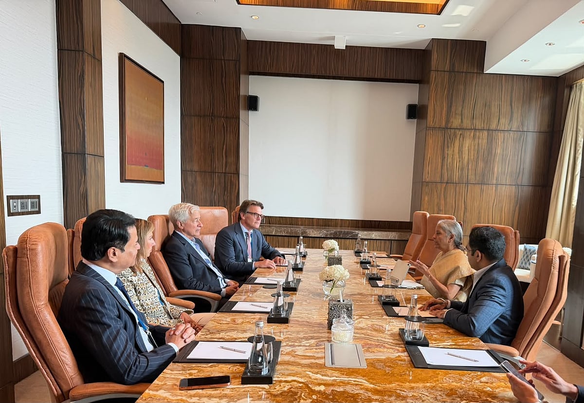 JPMorgan CEO Jamie Dimon Meets Nirmala Sitharaman As Global Bank Expands India Presence