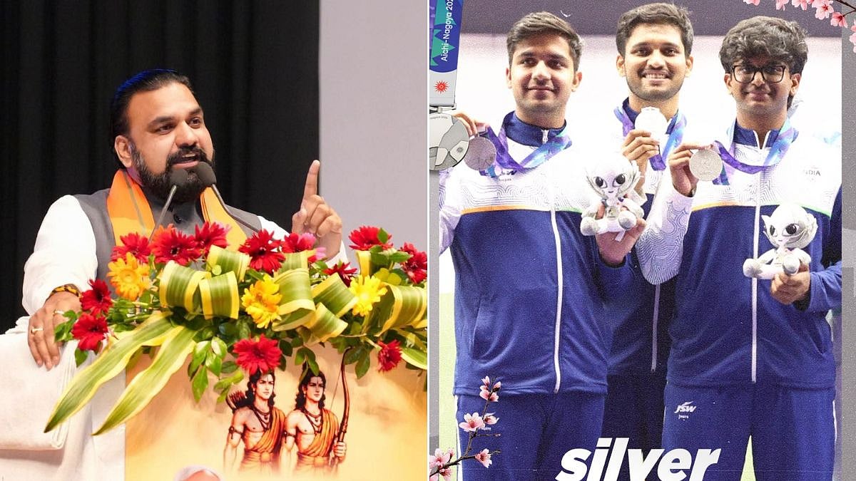 Bihar CM Samrat Chaudhary Hails Himanshu Dhillon, Rudrankksh Patil After Asian Games 2026 Triumph