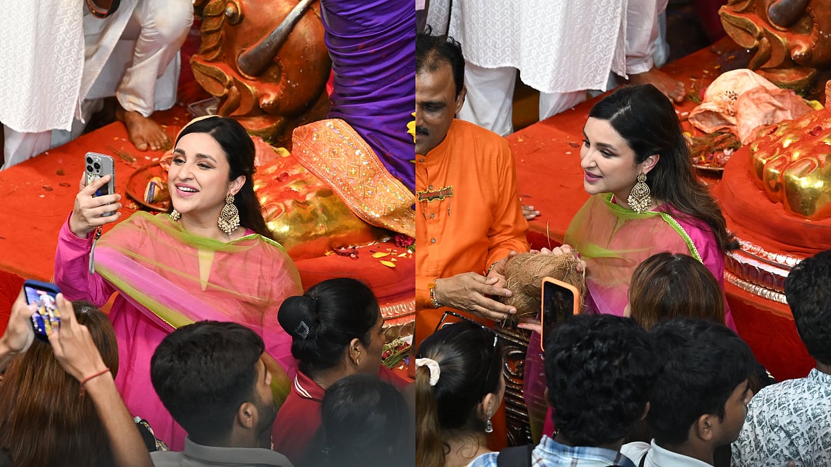 Video: Parineeti Chopra Visits Lalbaugcha Raja To Seek Bappa's Blessings Ahead Of Her Web Series Debut With Shaque 