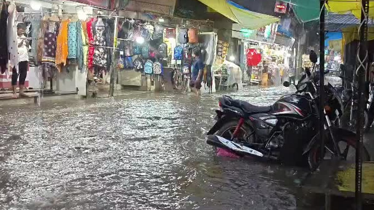 Bhiwandi Heavy Rain Triggers Waterlogging, Floods Markets & Shops In Low-Lying Areas