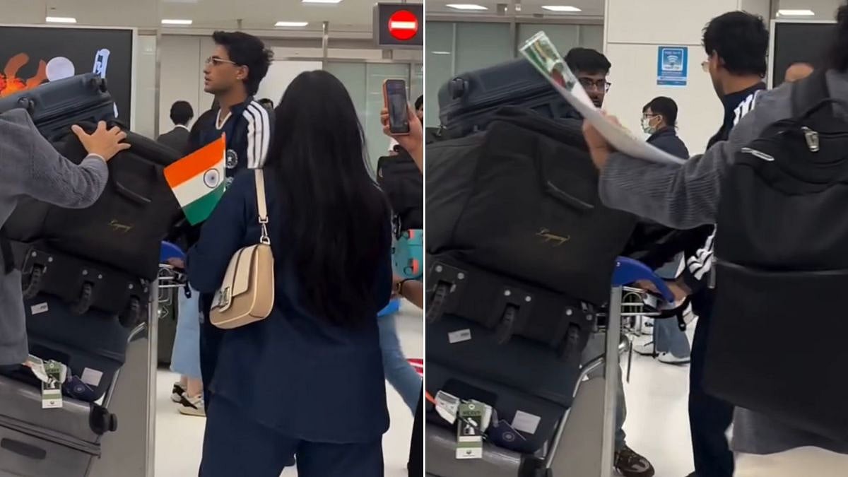 Viral Video Shows Abhishek Sharma Travelling With 6 Suitcases For Asian Games 2026; Netizens Ask, ‘Kitne Saal Ke Liye?’