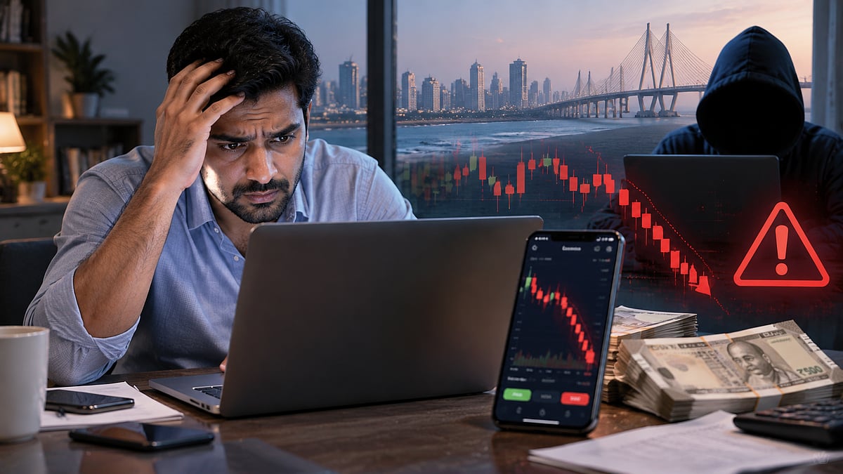 Mumbai Man Duped Of ₹94 Lakh by Cyber Fraudsters In Fake Stock Trading Scheme