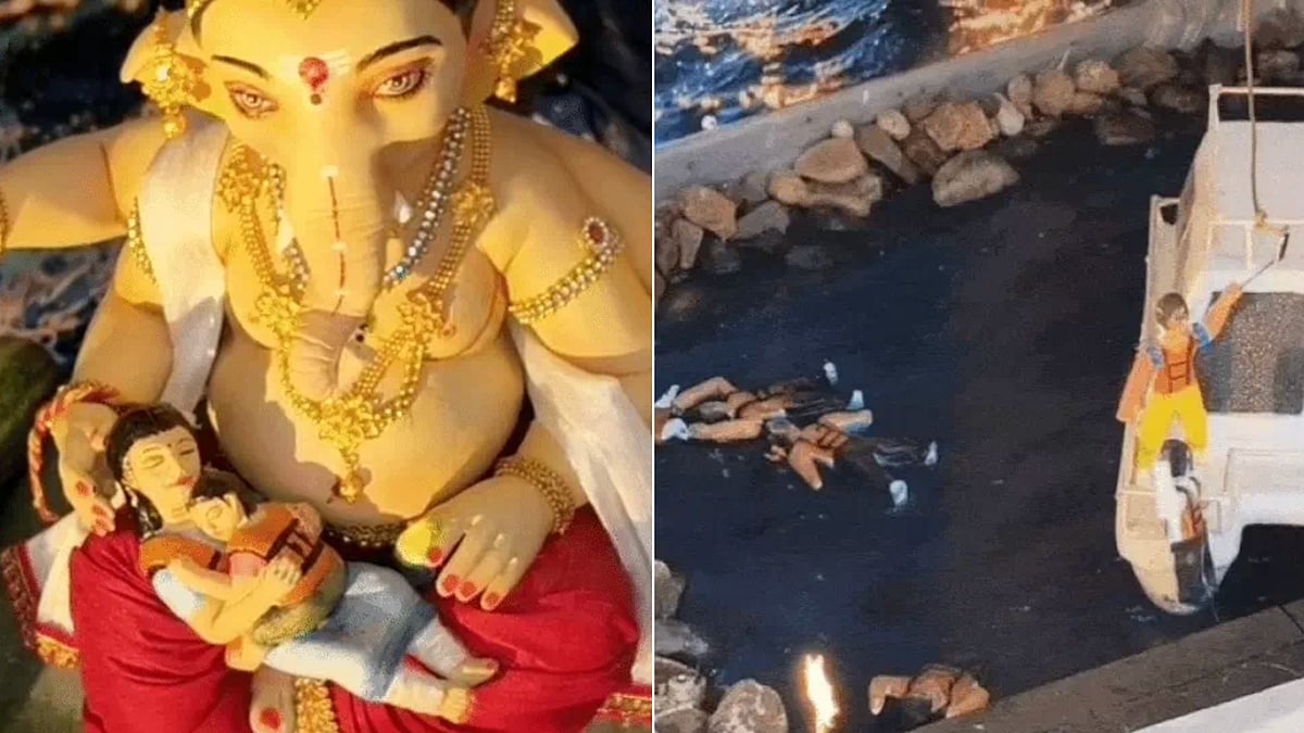 Jabalpur Ganesh Pandal Recreates Bargi Dam Cruise Tragedy, Pays Tribute To 13 Victims | VIDEO