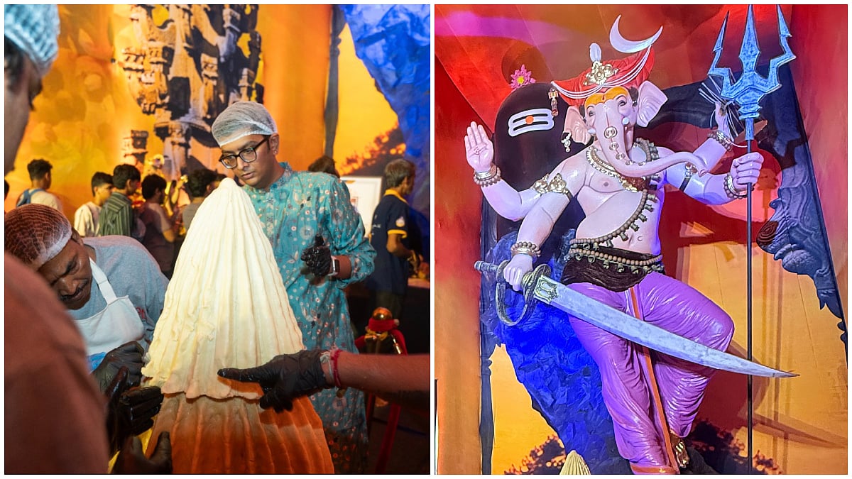 Mumbai Ganeshotsav: 350 Kg Sugar-Free Modak Offered At Sakinakyacha Maharaja In Sakinaka