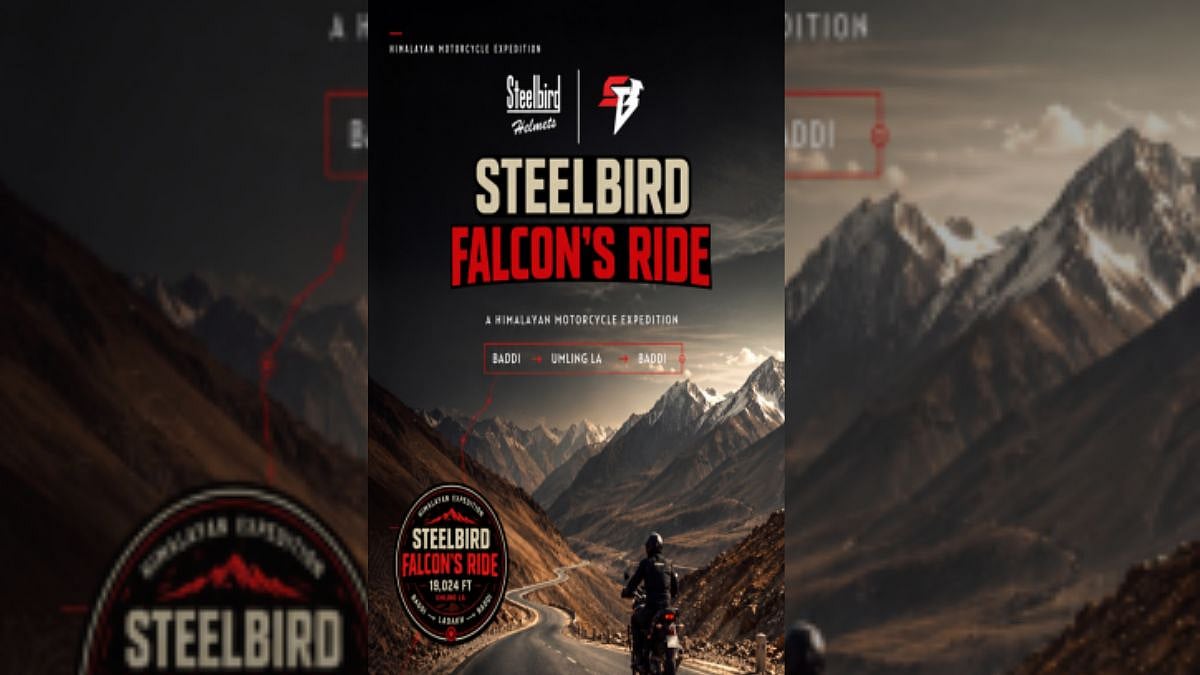 From Baddi To 19,024 Feet: Steelbird Unleashes 'Falcon's Ride' To Conquer Umling La