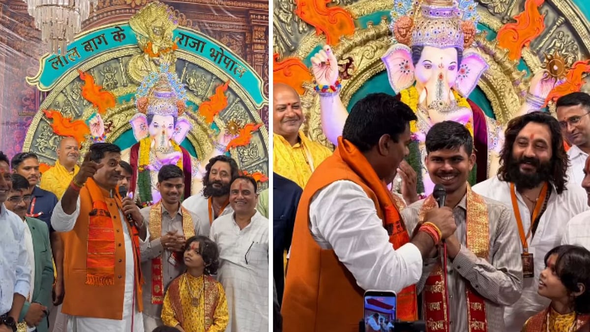 Ganesh Utsav 2026: Hanuman Ansh Playback Singer Sunil Lodhi Enthralls Bhopal With Viral Bhajan 'Maine Teri Hi Bharoase' | VIDEO