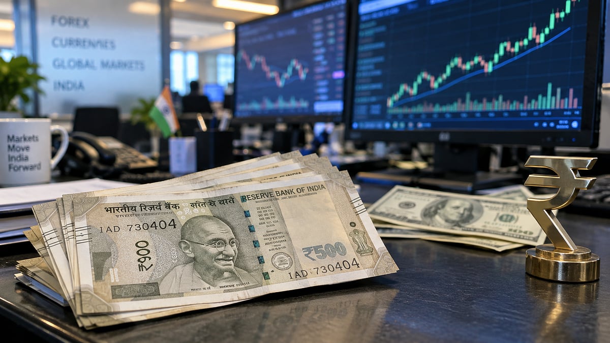 Indian Rupee Opens On A Firm Note, Climbs 24 Paise To 95.72 Against US Dollar