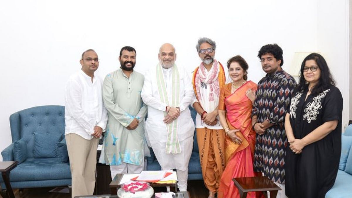 Union Home Minister Amit Shah Meets, Congratulates Makers Of 'Hanuman Ansh' After Film's Success 
