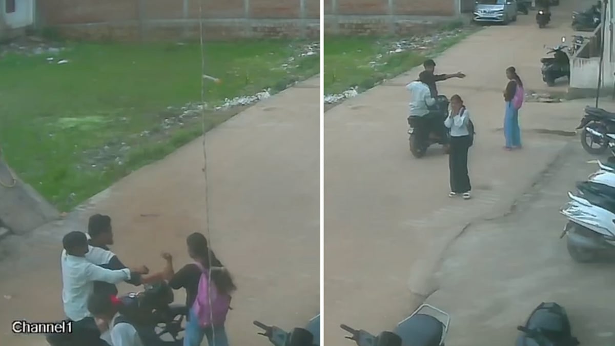 Two Girls Harassed, Assaulted By Bike-Borne Men While Returning From Coaching in Gwalior; VIDEO Viral