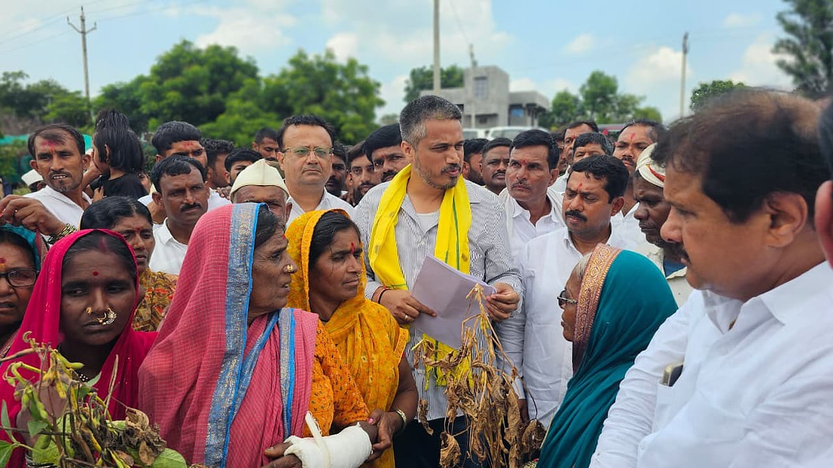 NCP-SP MLA Rohit Pawar Seeks Drought Relief For Marathwada Farmers