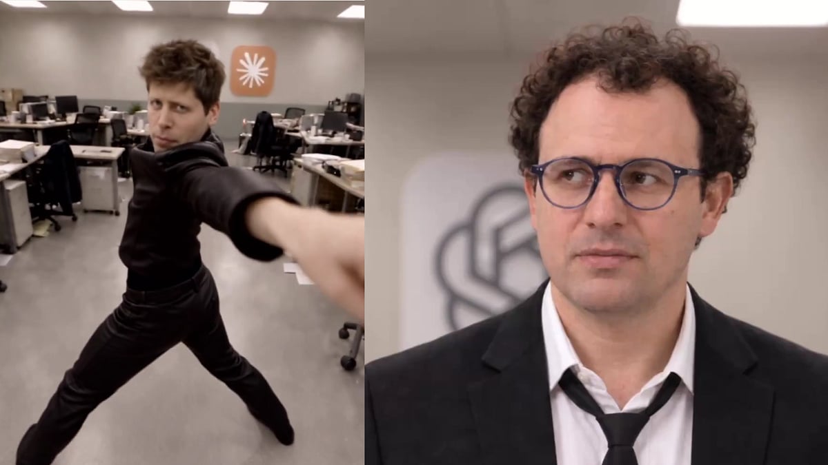 Viral AI Video Pits Sam Altman Against Dario Amodei In 'Mega Showdown': Here's Who Wins