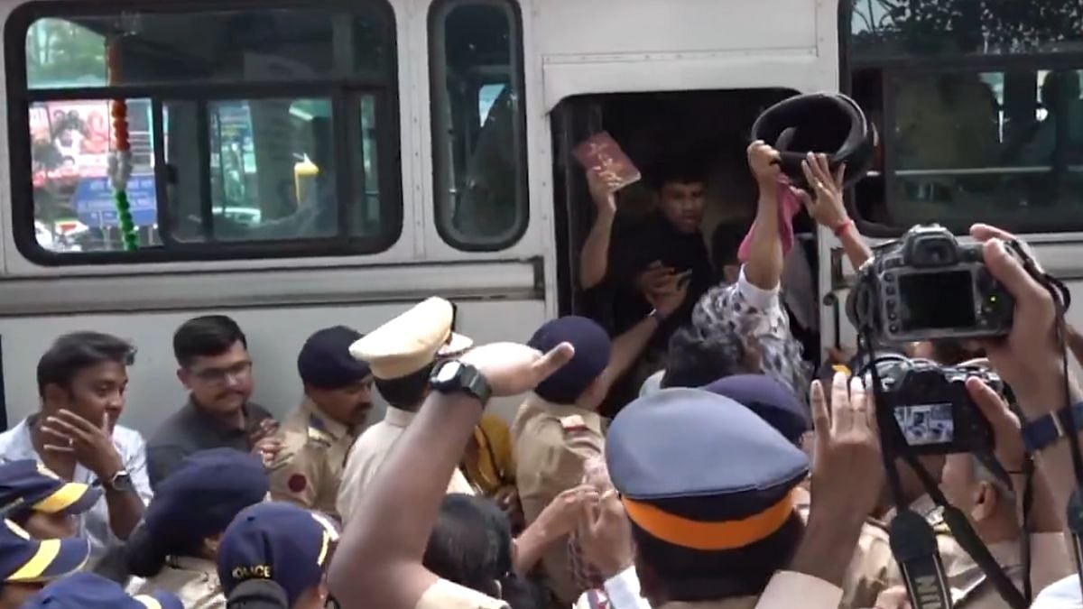IIT Bombay Protest: RPI (A), Bharat Mukti Morcha Activists Detained Over Student Sahil Wakode’s Suicide, Demand Justice Amid Caste Discrimination Allegations | Video