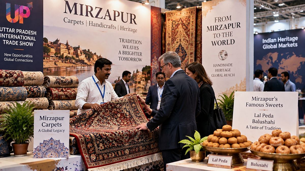 Mirzapur Carpets, Lal Peda And Balushahi To Get Global Showcase At UP International Trade Show