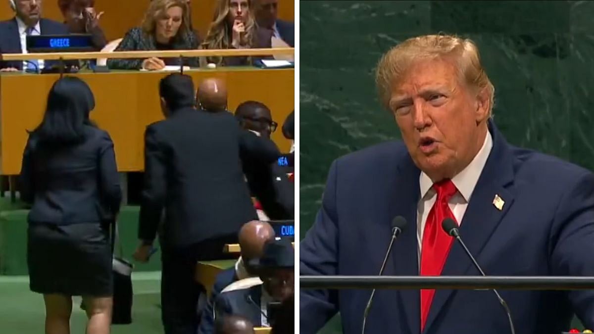 Watch: Cuban Diplomats Walk Out Of UNGA Hall After US President Donald Trump Calls Cuba A 'Failed State'