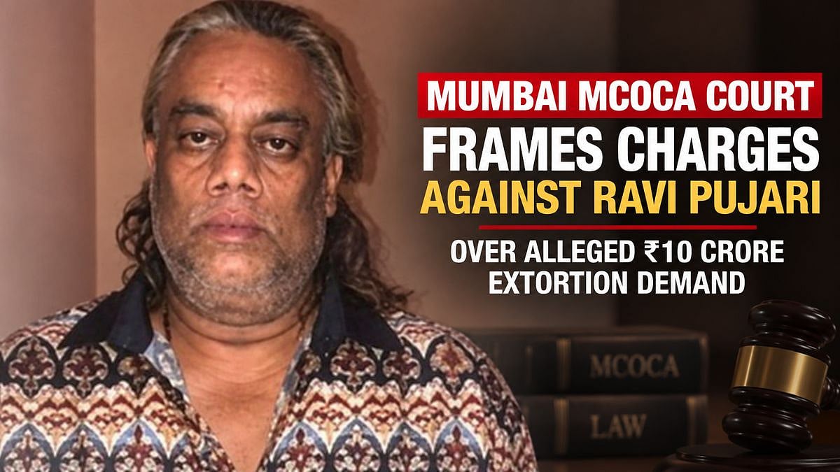 Mumbai: Special MCOCA Court Frames Charges Against Gangster Ravi Pujari Over Alleged ₹10 Crore Extortion Demand