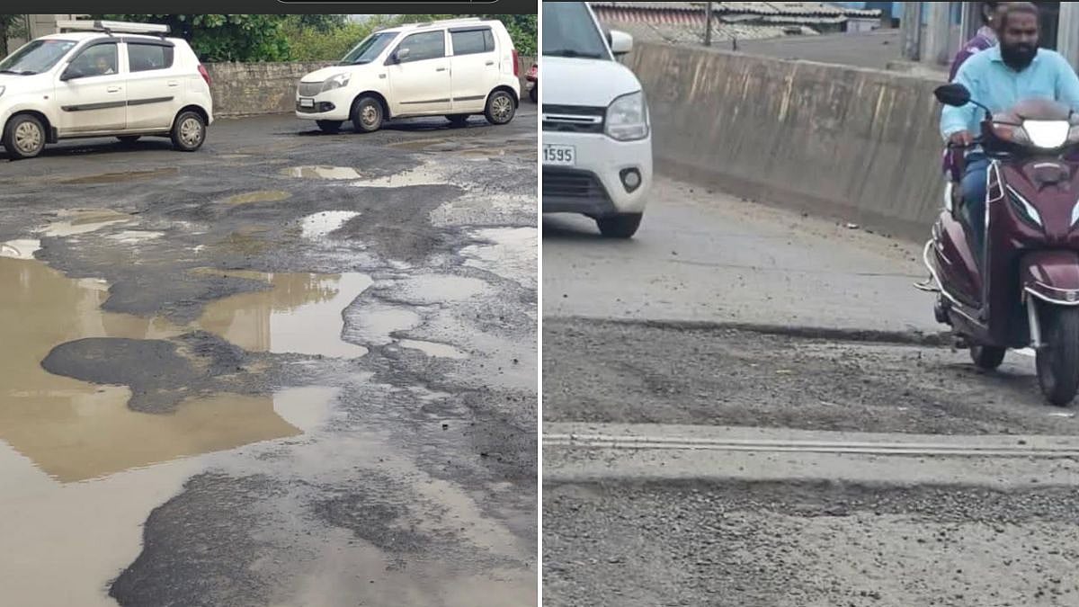 Bhiwandi’s ₹62 Crore APJ Abdul Kalam Flyover Develops Dangerous Potholes, ₹9 Crore Repair Plan Proposed
