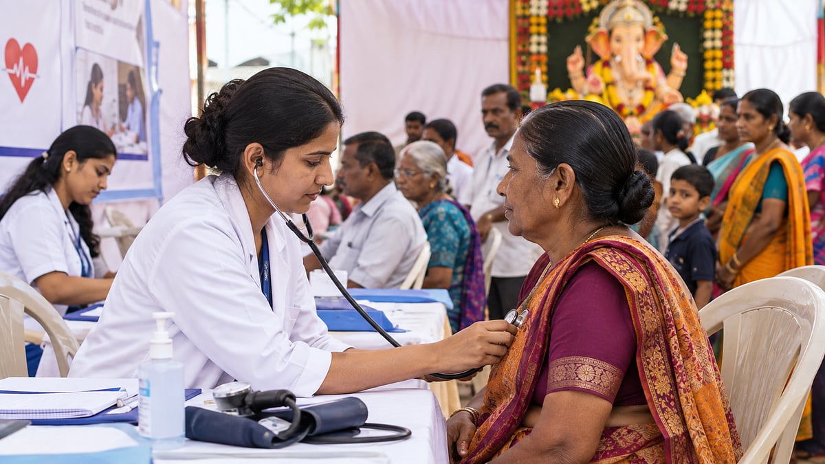 Nashik: ‘Shri Ganesh Arogya’ Campaign Screens 73,748 Citizens Across District