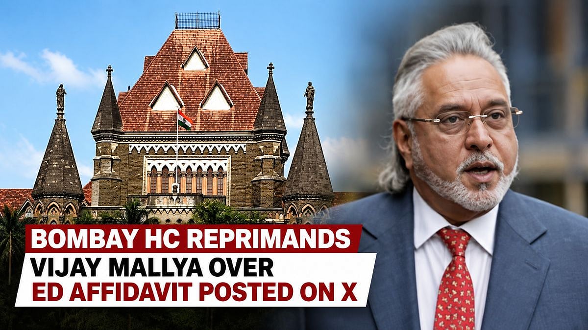 Bombay HC Reprimands Vijay Mallya Over ED Affidavit Posted On X, Says Social Media Posts Undermine Court Proceedings