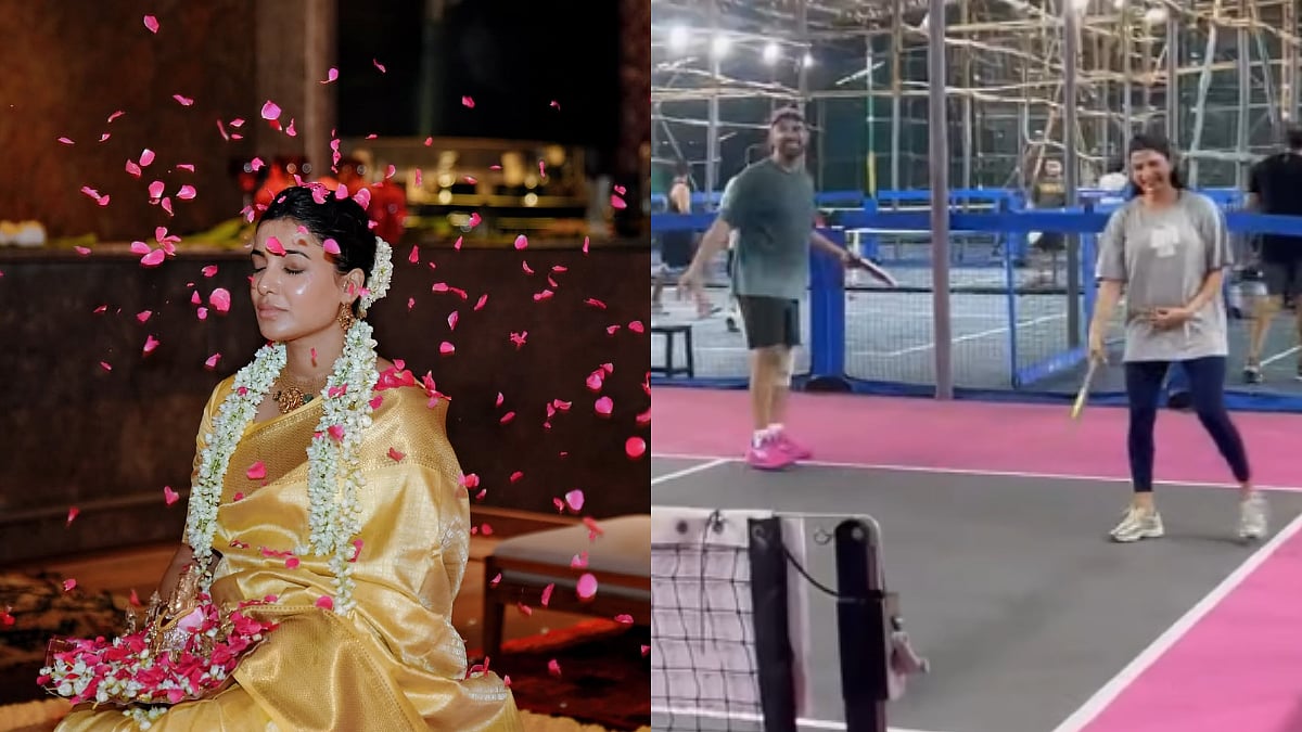 WATCH: Mom-To-Be Samantha Ruth Prabhu Plays Pickleball With Husband Raj Nidimoru; 'Running Never Looked Sexier’
