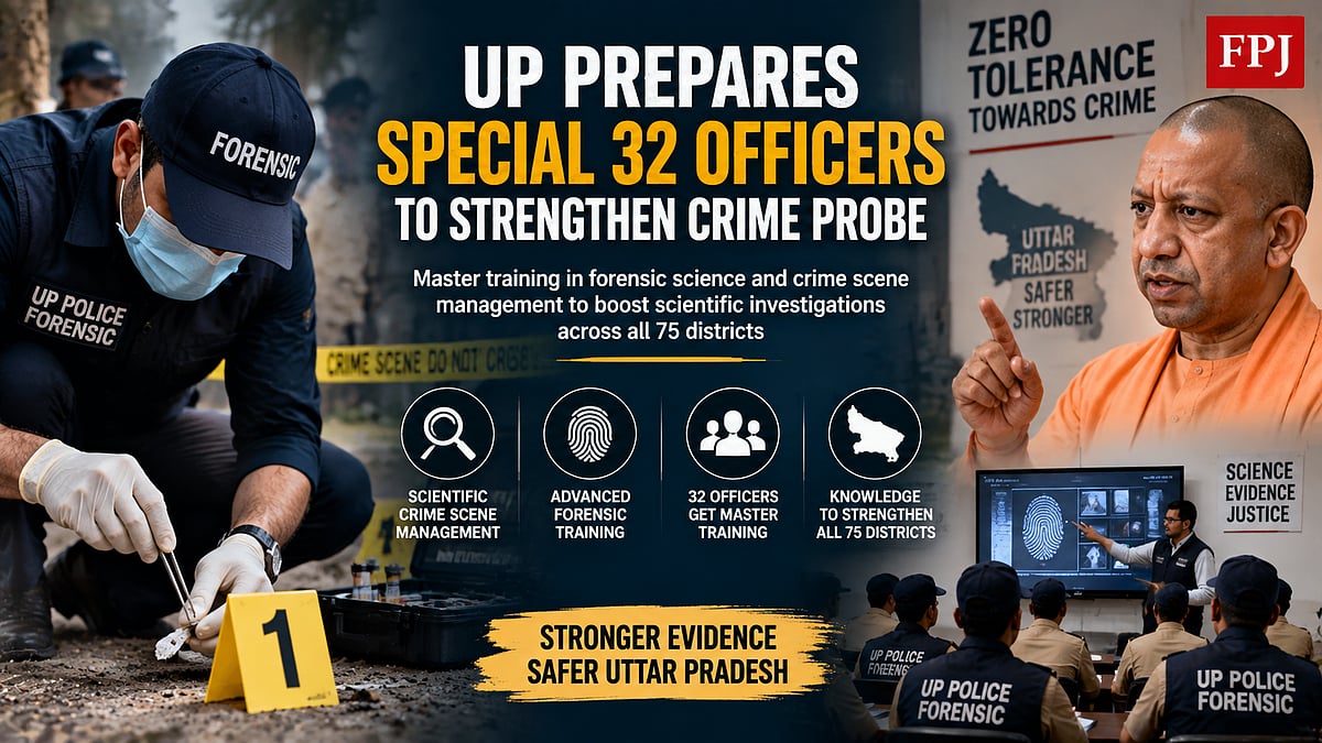 The Noose Will Tighten Further On Criminals In UP; ‘Special 32’ To Handle Crime Scene Management