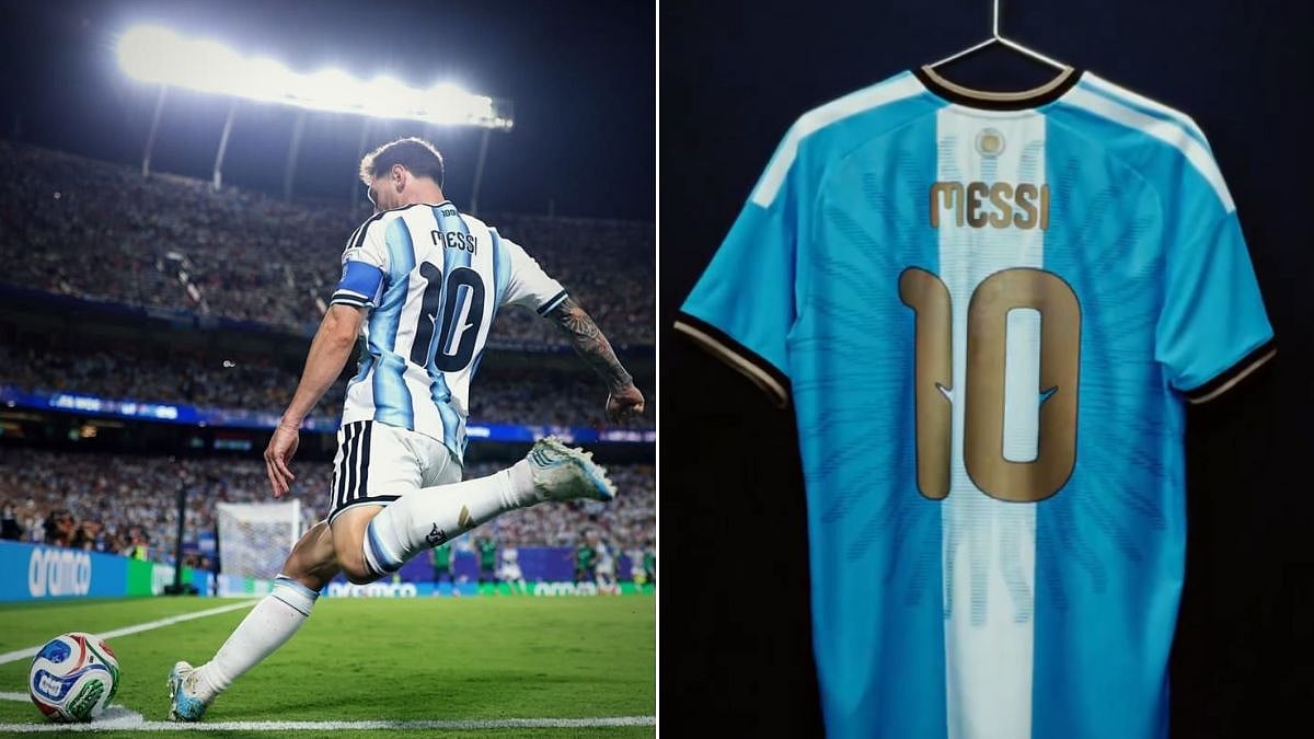 'A Jersey For A Lifetime': Lionel Messi Unveils Special No. 10 Argentina Kit Ahead Of Final International Farewell Match