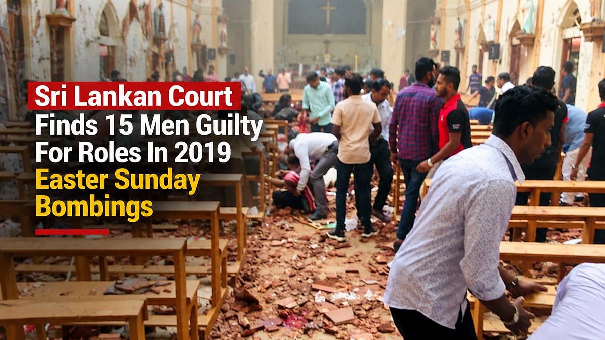 Sri Lankan Court Finds 15 Men Guilty For Roles In 2019 Deadly Easter Sunday Bombings