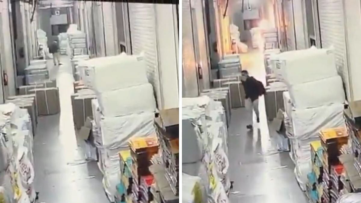 Surat Textile Market Fire: Ex-Accountant Torches Former Workplace Over ₹10,000 Salary Dispute, Causes ₹24-Crore Loss | Video