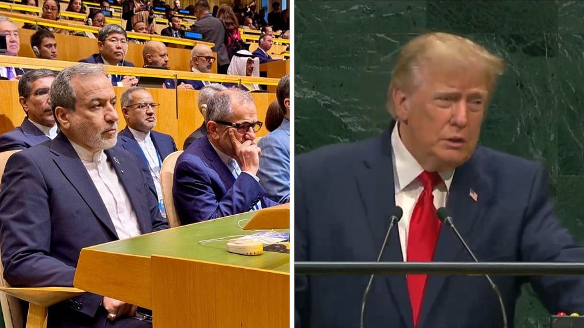 Iranian Delegation Walks Out As President Donald Trump Speaks About US Action On Iran
