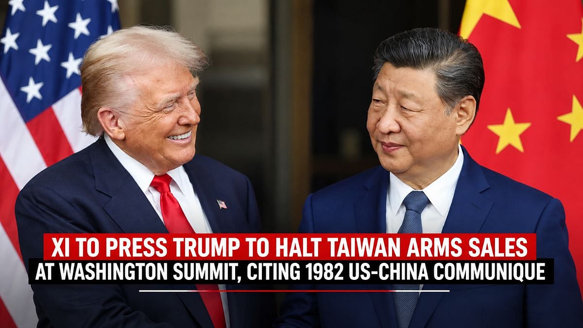 Chinese President Xi Jinping Expected To Press Donald Trump To Halt Taiwan Arms Sales At Washington Summit, Citing 1982 US-China Communique