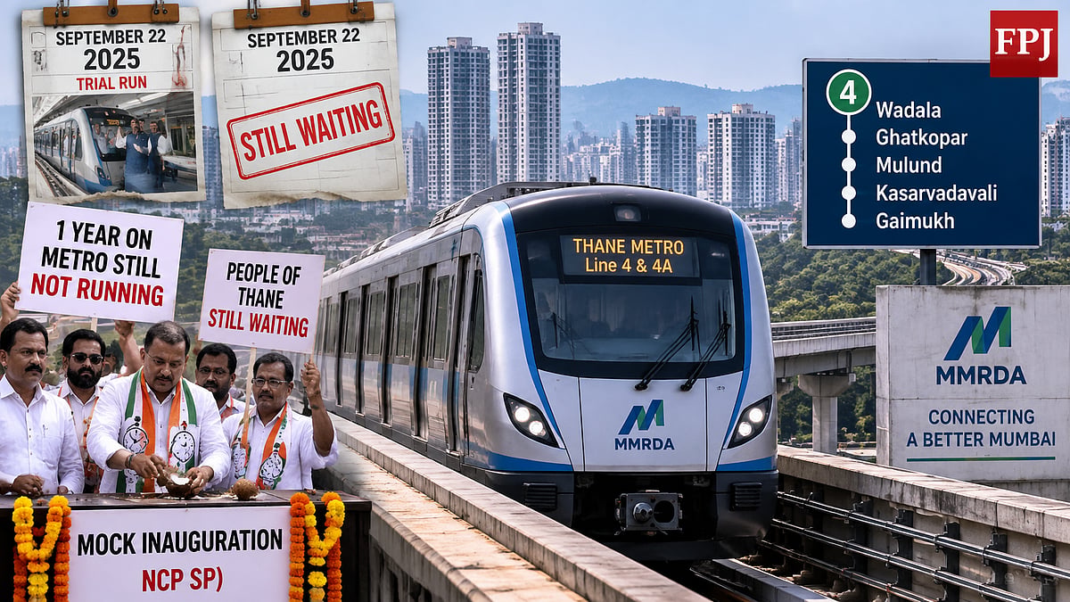 Thane Metro Line 4 And 4A Operations Delayed A Year After Trial Run, Opposition Questions Project Timeline